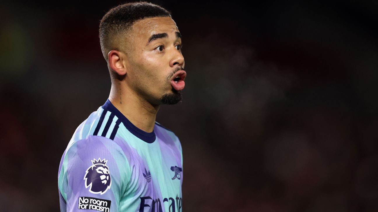 Jesus, Chiesa, Tel notable absentees in CL squads