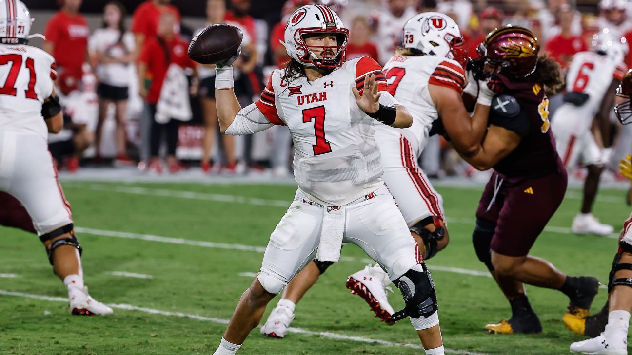 Rising off Utah roster; coach mum on QB's plans