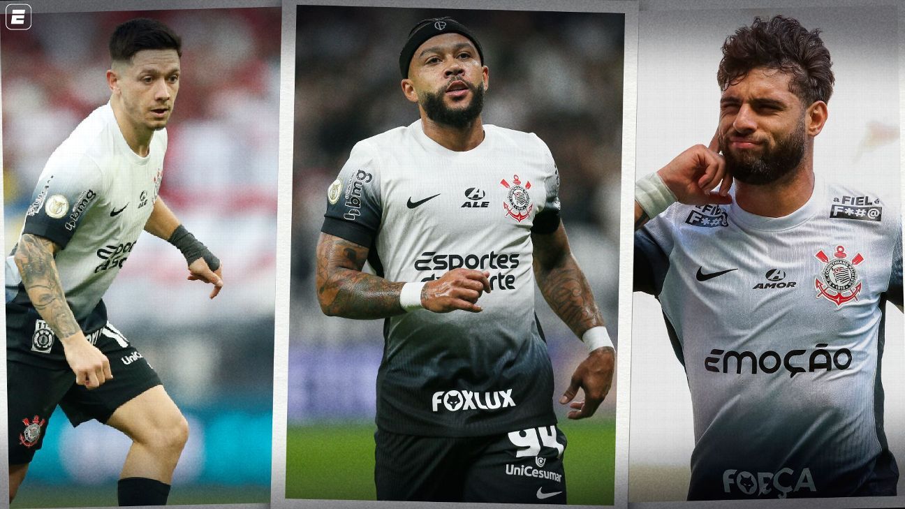 Trio formado por Garro, Depay e Yuri Alberto se destaca no Brasil