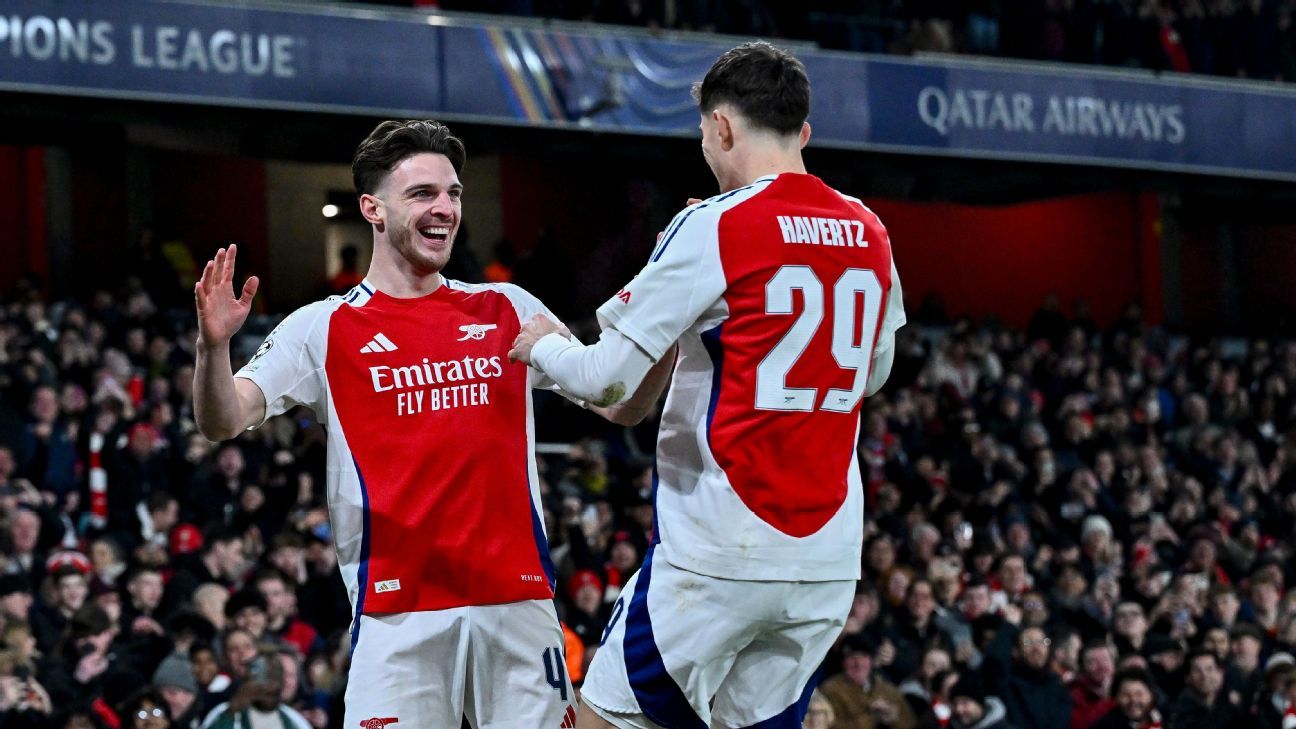 Rice signs off on UCL with Arsenal passage secure