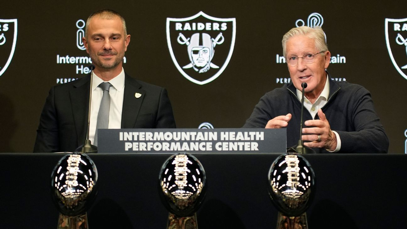 Raiders' Carroll 'thrilled' to work with GM Spytek