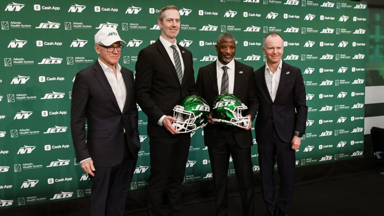 'We are the freaking New York Jets': A look at some of the key statements from the new GM, coach hires