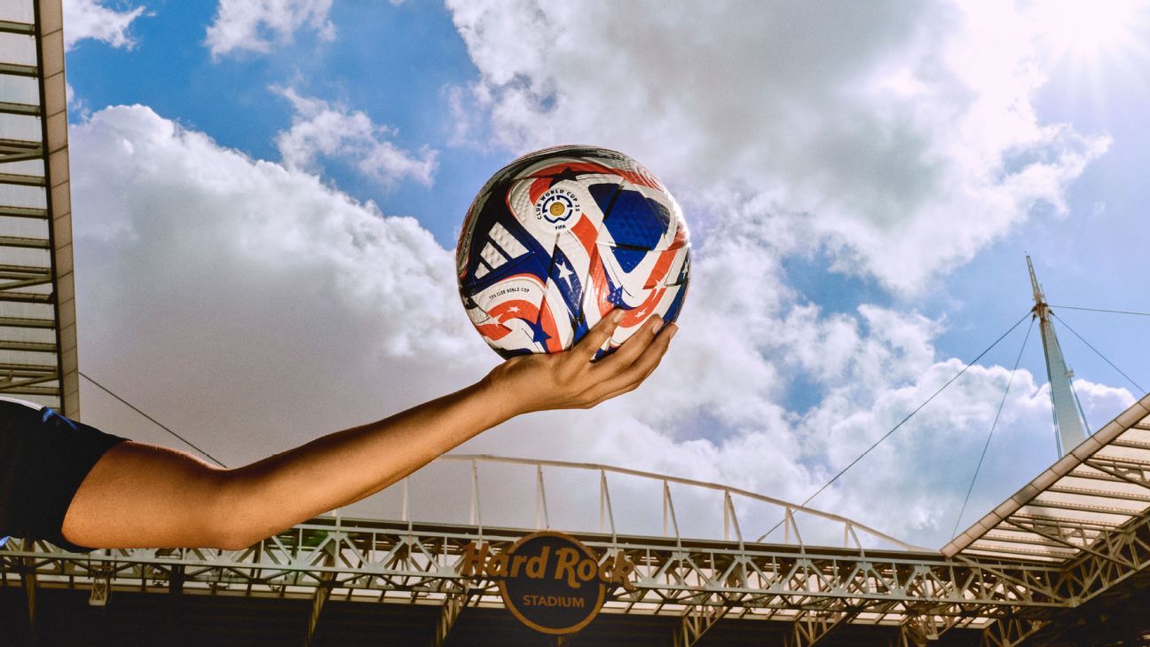 Stars and Stripes 2025 Club World Cup ball goes full USA ESPN