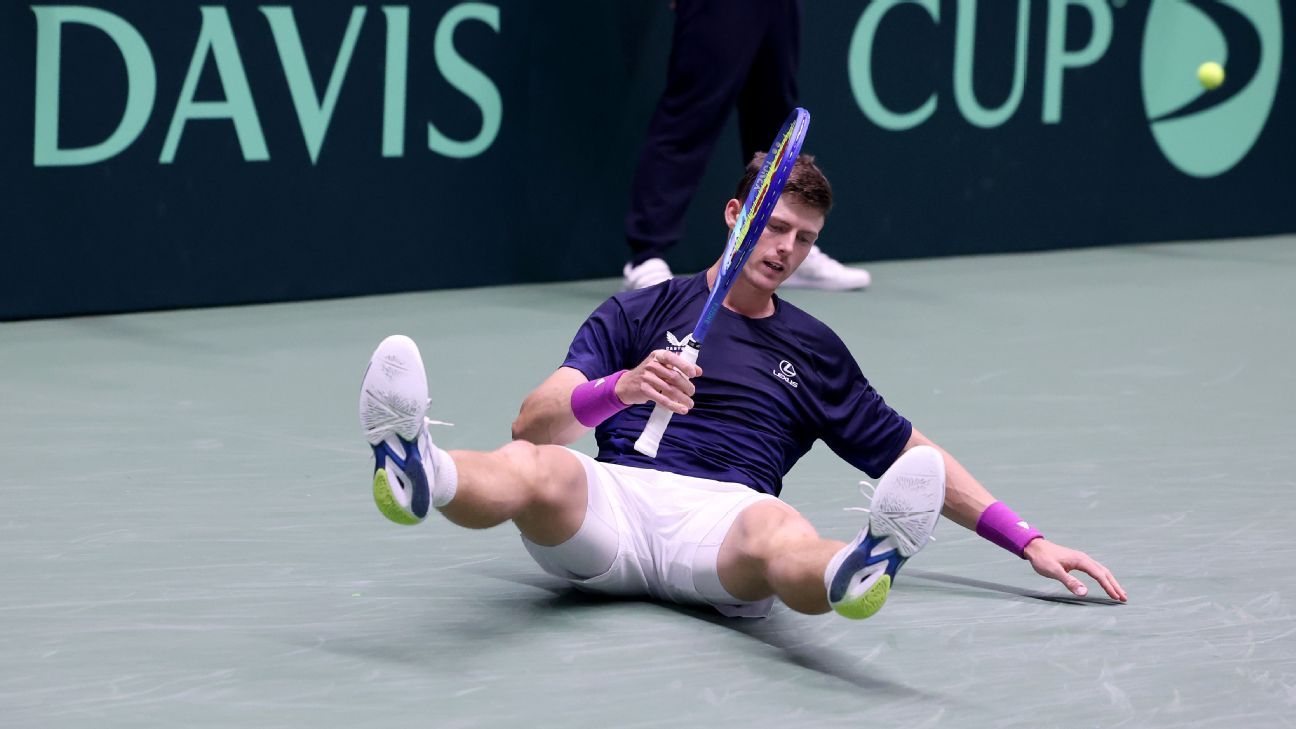 Davis Cup Britain face relegation playoff after Japan loss ESPN