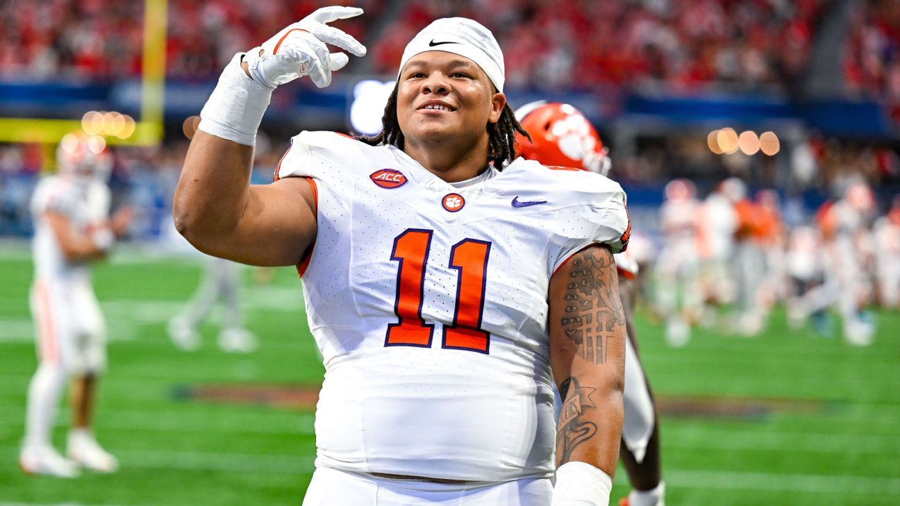 Top-rated DT Woods of Clemson declares for draft