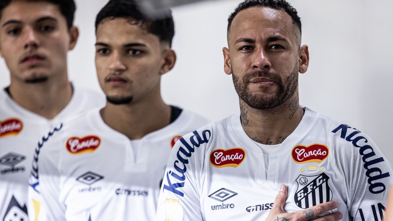 O post de Neymar após volta ao Santos