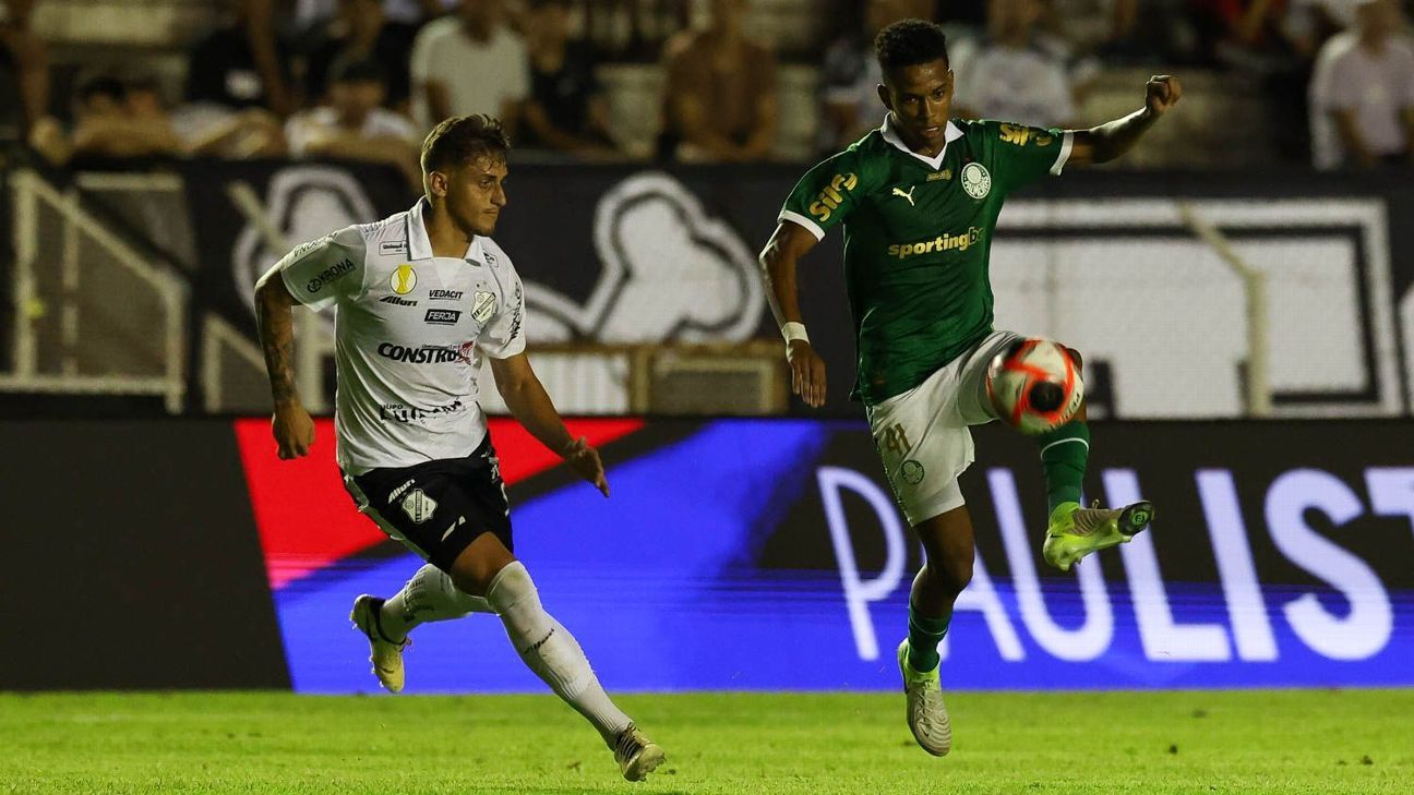 Por que Estêvão começou no banco mesmo com Palmeiras usando titulares contra a Inter de Limeira