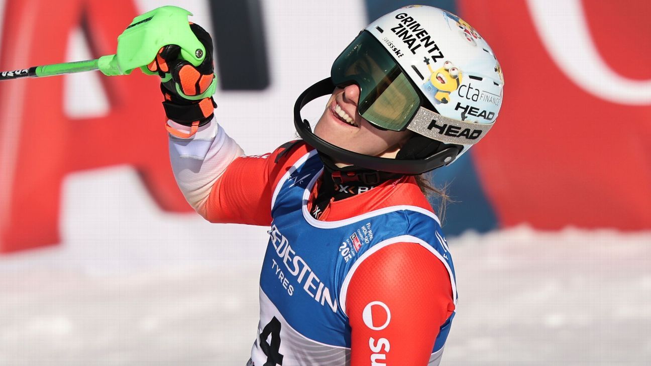 Rast wins slalom at Alpine skiing worlds, Shiffrin takes 5th