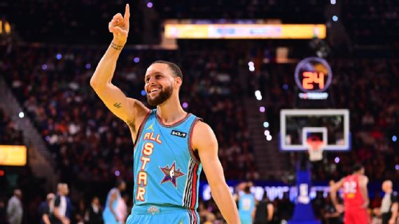 Stephen Curry, MVP del All-Star de San Francisco 2025