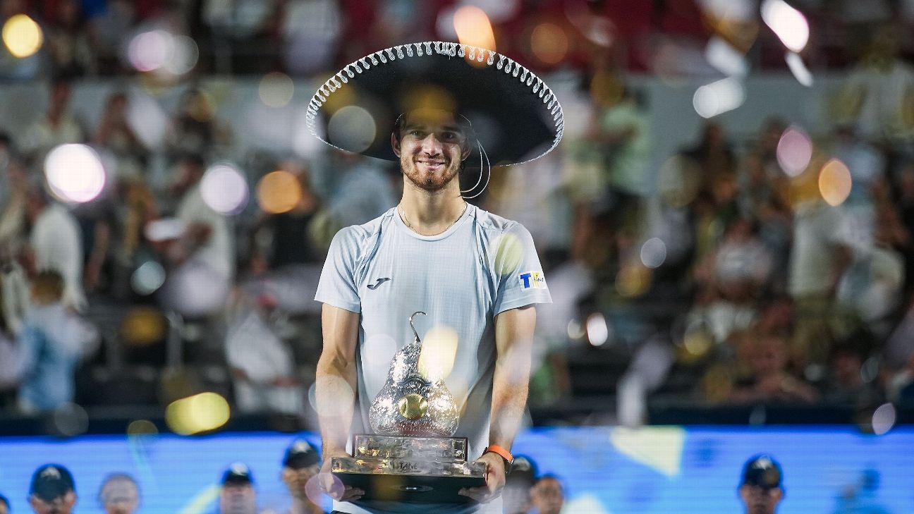 Machac wins in Acapulco for 1st ATP tour title