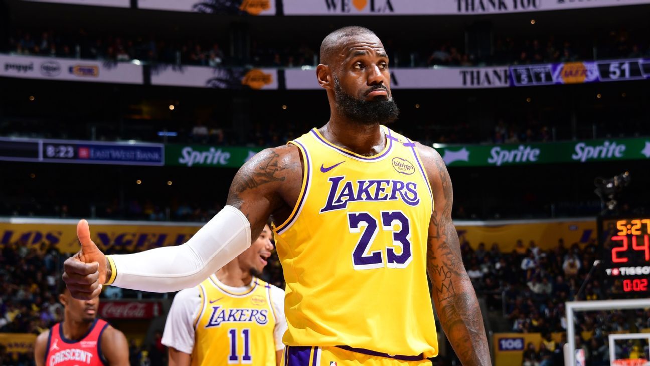 LeBron James se torna o primeiro jogador a marcar 50 mil pontos na história da NBA