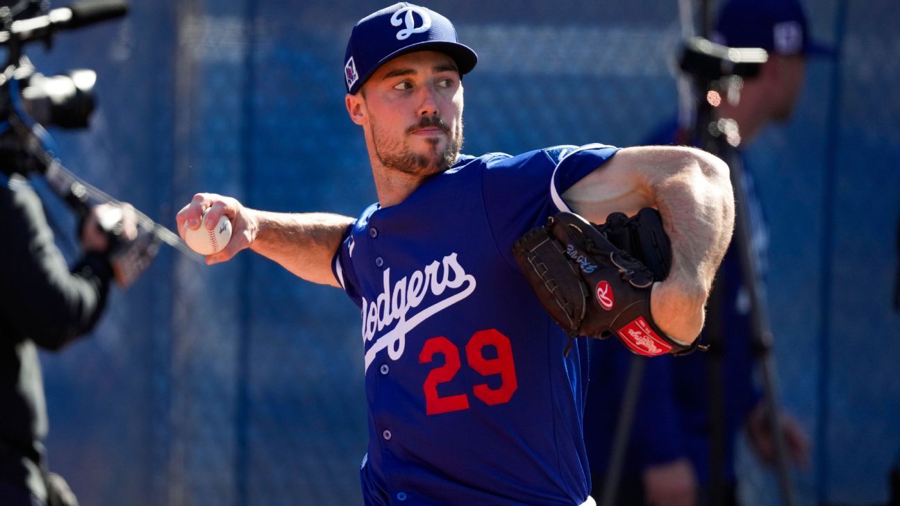 Dodgers RHP Grove (shoulder) out for season