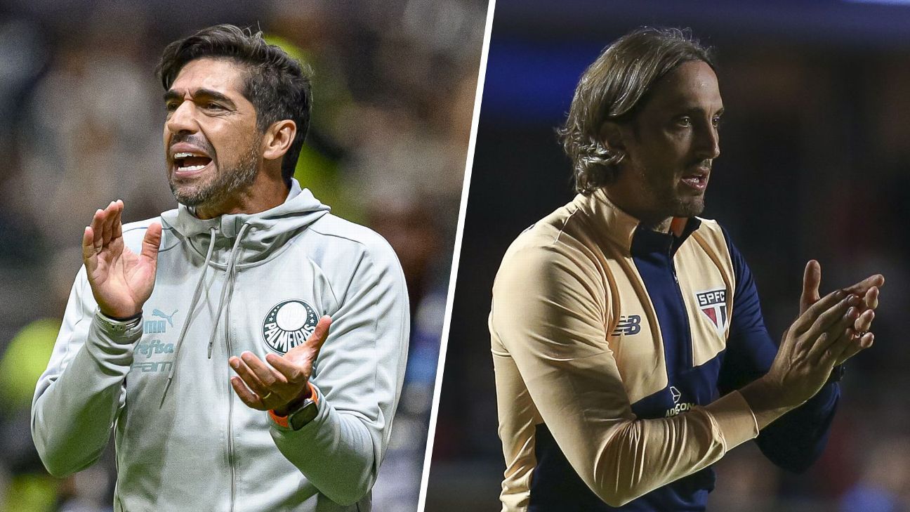 Zubeldía x portugueses: entenda a coincidência que 'favorece' Abel e mexe com Palmeiras x São Paulo