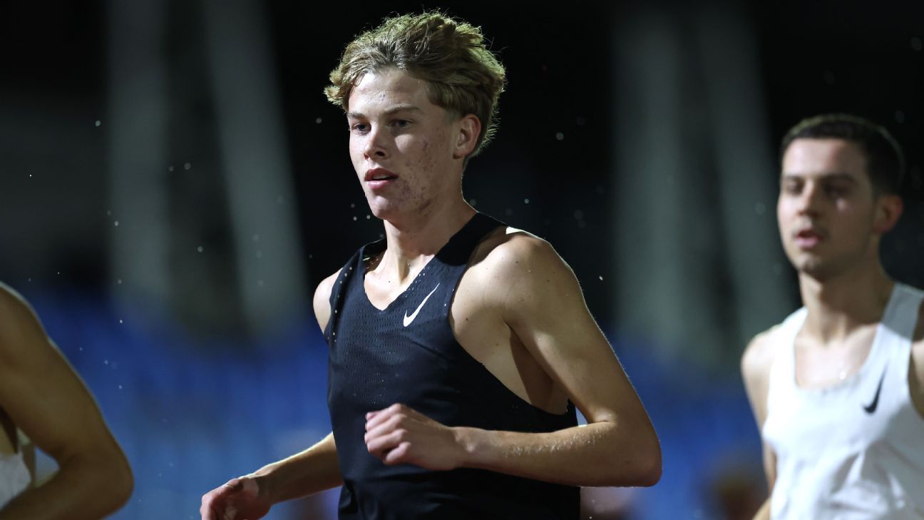 15-Year-Old Sam Ruthe Becomes Youngest to Break 4-Minute Mile