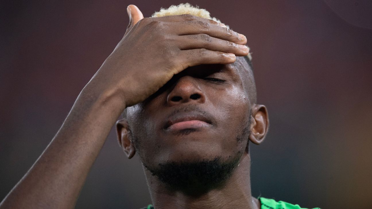 Osimhen's injury could destroy Nigeria's World Cup hopes