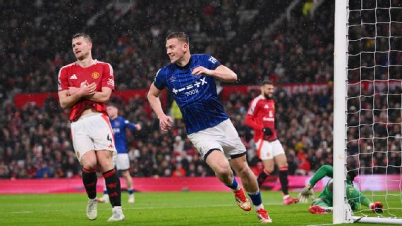 Man United & Liam Delap: Deal Pending Decision Liam Delap in action for Ipswich Town