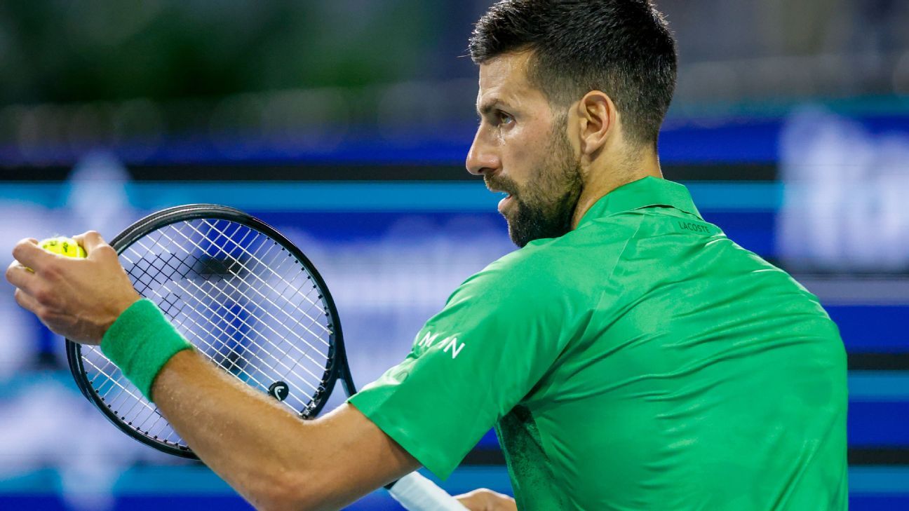 Djokovic to seek 1st ’25 clay-court win at Geneva
