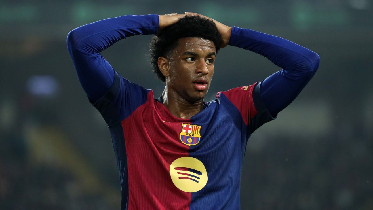 Alejandro Balde peligra para la final de Copa del Rey - ESPN