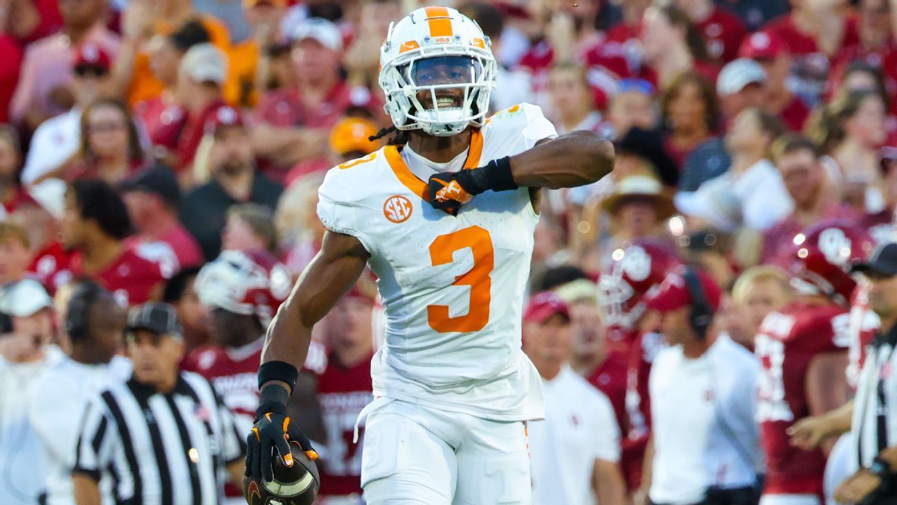 Sources: Vols CBs McCoy, Gibson out vs. Georgia