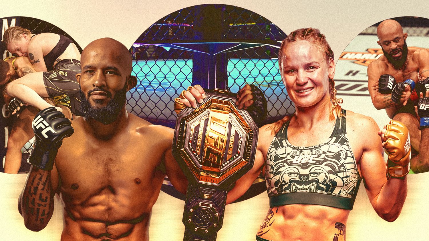 Valentina Shevchenko and Demetrious Johnson make their flyweight GOAT case … for each other