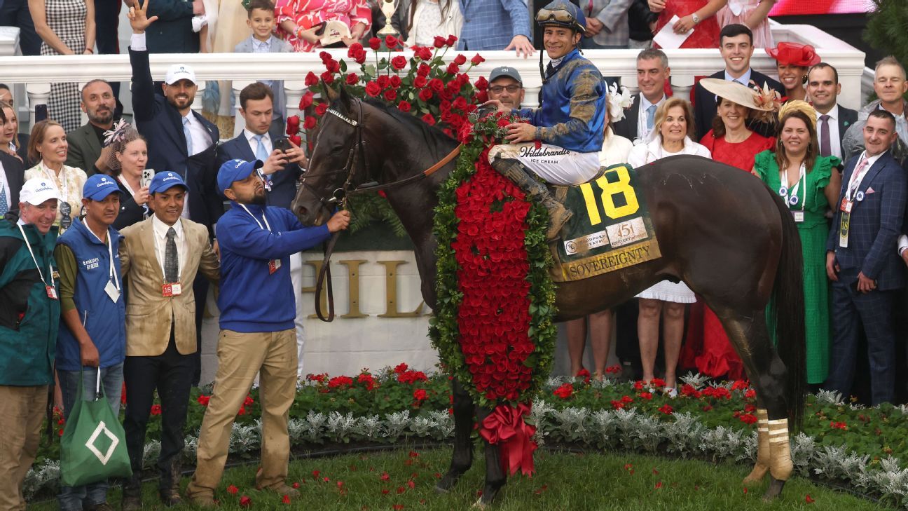 Trainer Bill Mott, Sovereignty big winners at Eclipse Awards