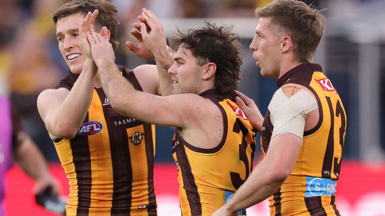 Clarko back as Hawks mark centenary with Tiger mauling