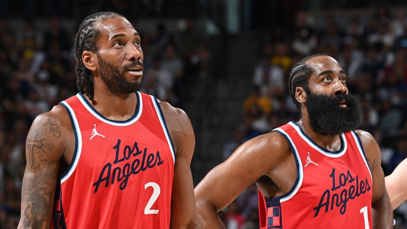 Clippers still building around Kawhi Leonard, James Harden - ESPN