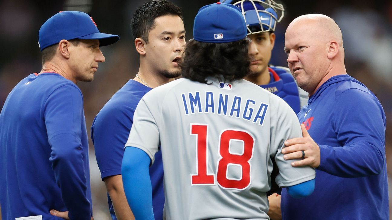 Cubs’ Imanaga to ‘continue to throw’ while on IL