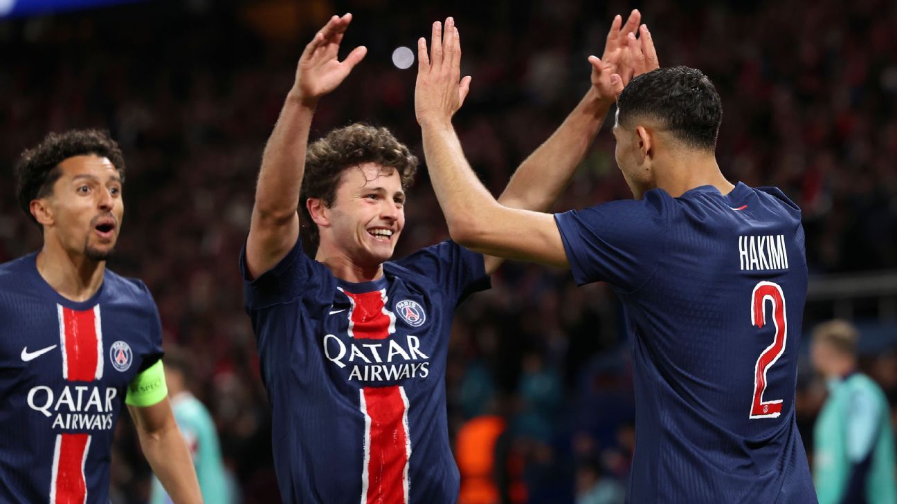 Champions League as it happened: PSG dispose Arsenal to head to final