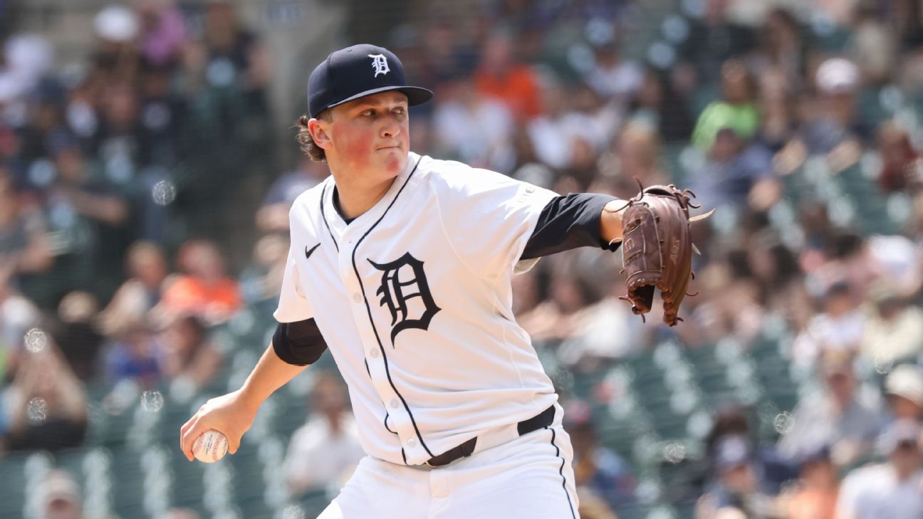 Tigers shuffle rotation as Olson (finger) hits IL