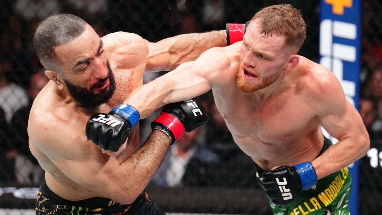 <div>Della Maddalena wins Muhammad's belt in slugfest</div>