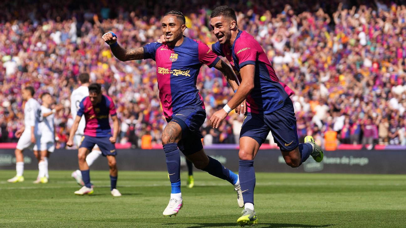 Barcelona Strengthens LaLiga Lead After 4-3 Real Madrid Win