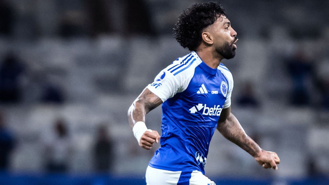 Gabigol ironiza questionamento sobre titularidade no Cruzeiro: 'Olha a pergunta dos caras...'