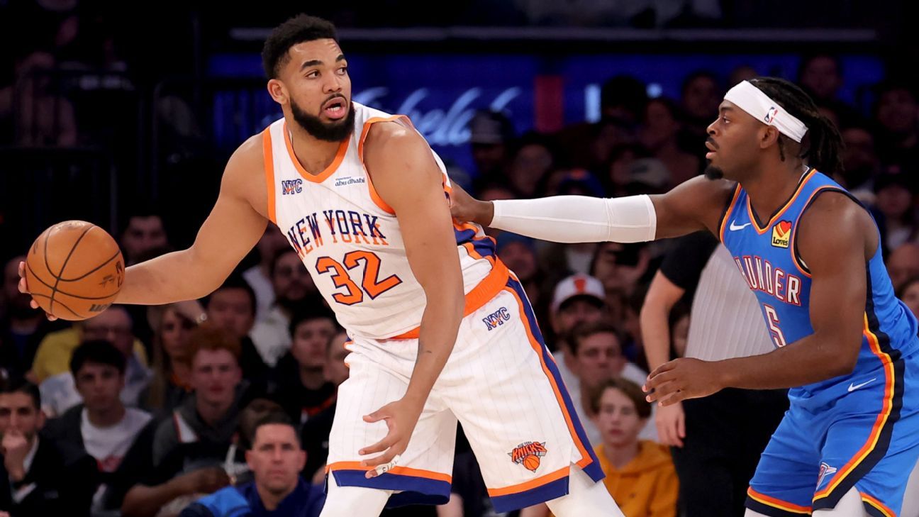NBA playoff futures: Thunder odds-on championship favorite, Knicks next