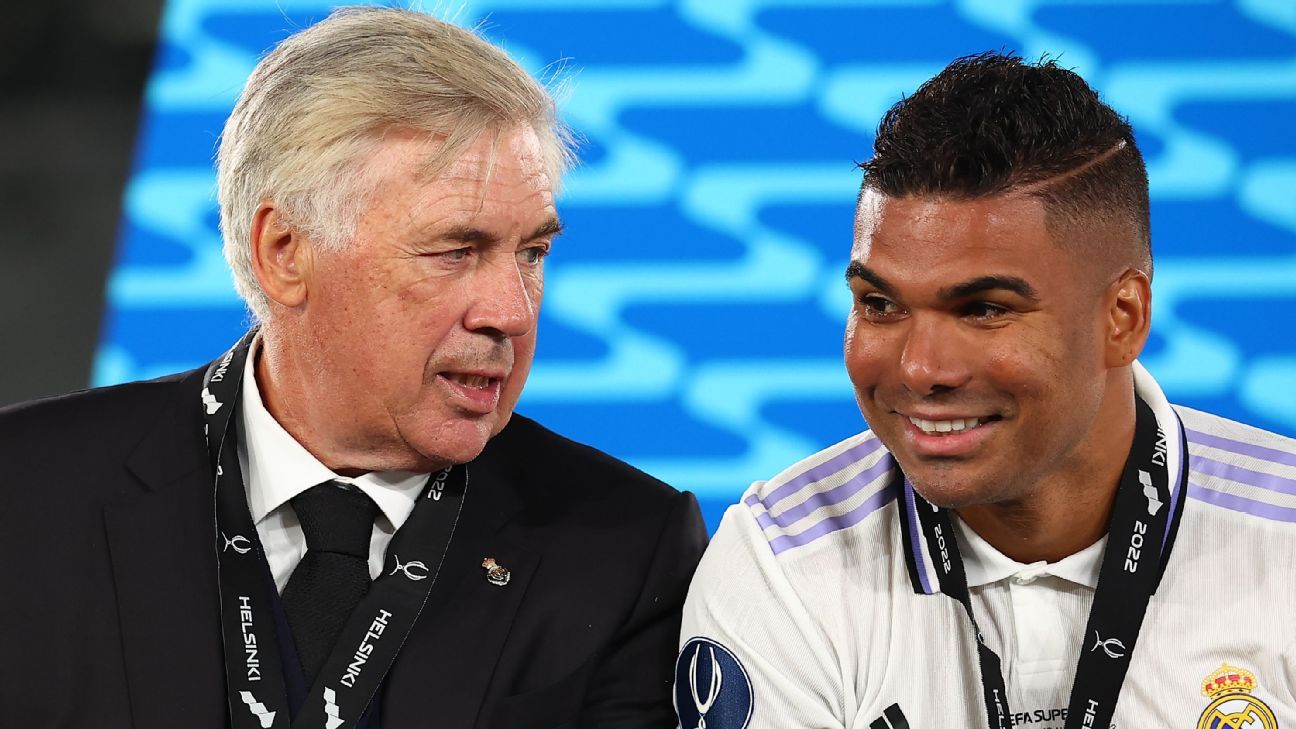 Casemiro: Brazil needed ‘big name’ like Ancelotti