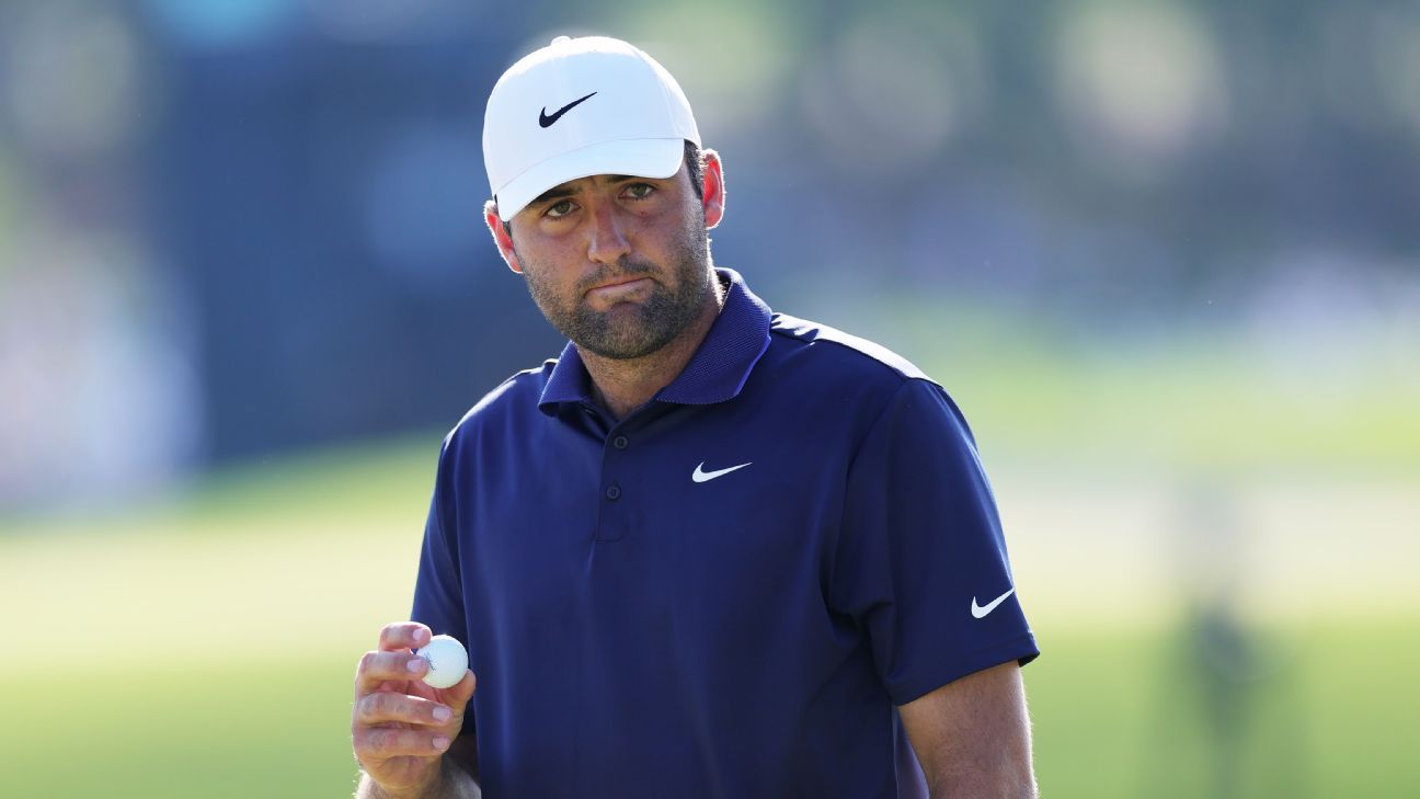 Scheffler wins PGA for third major as Rahm falters