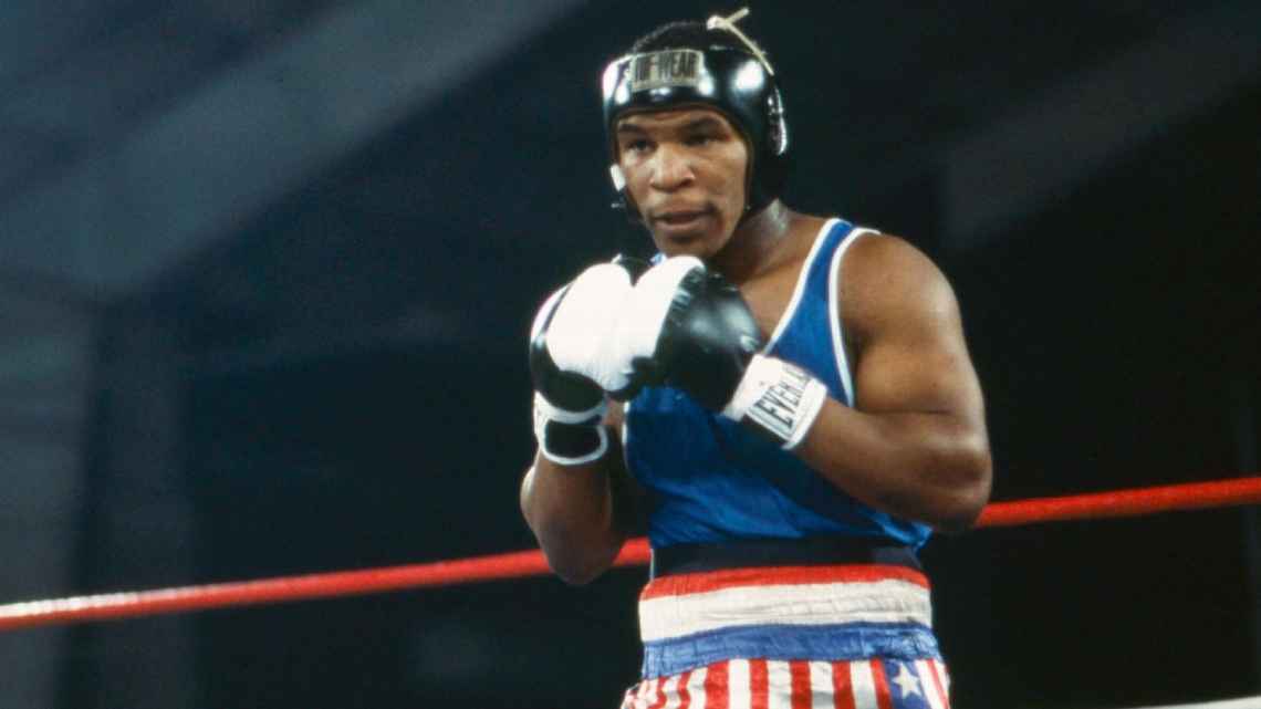 Mike Tyson training for Olympics