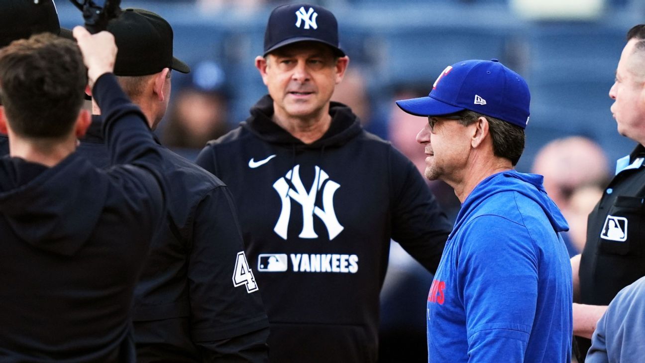 Aaron, Bret renew Boone Bowl in Yanks-Rangers