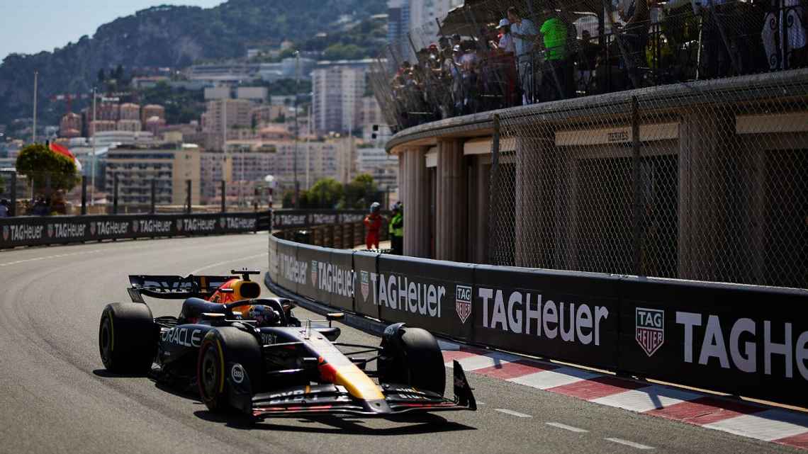 Max Verstappen driving at Imola