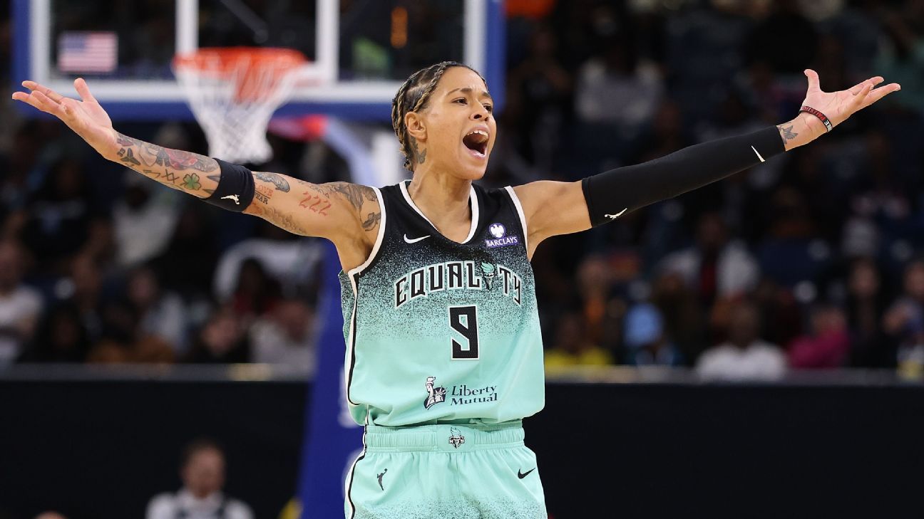 Liberty set WNBA mark with 19 3-pointers in win