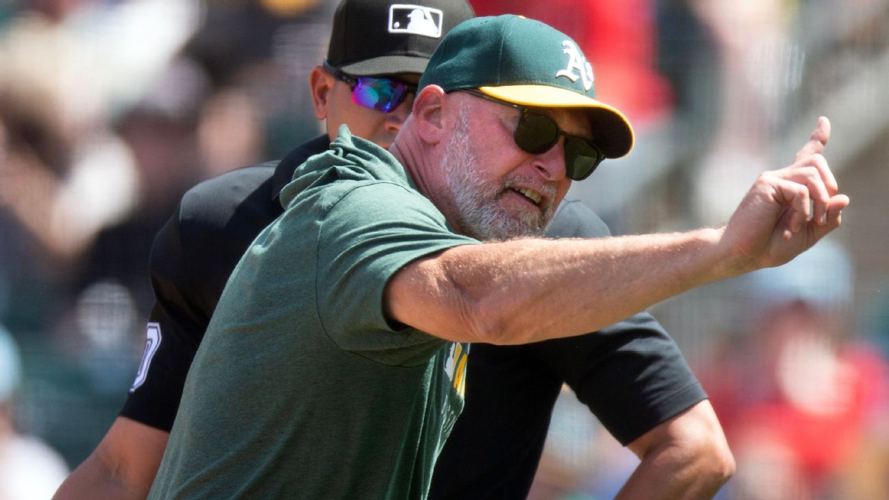Kotsay, Andujar ejected from Athletics’ 5-4 win