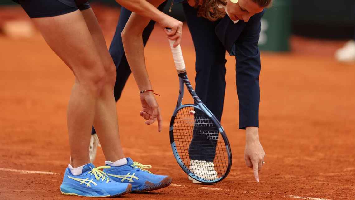 Árbitros de linha em Roland Garros