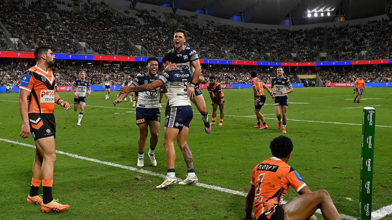 Cowboys forced to repel stunning Tigers fightback