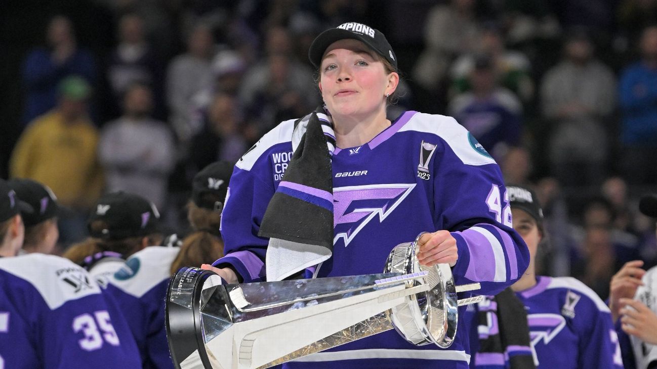 PWHL's Vancouver lands Thompson as 1st signing