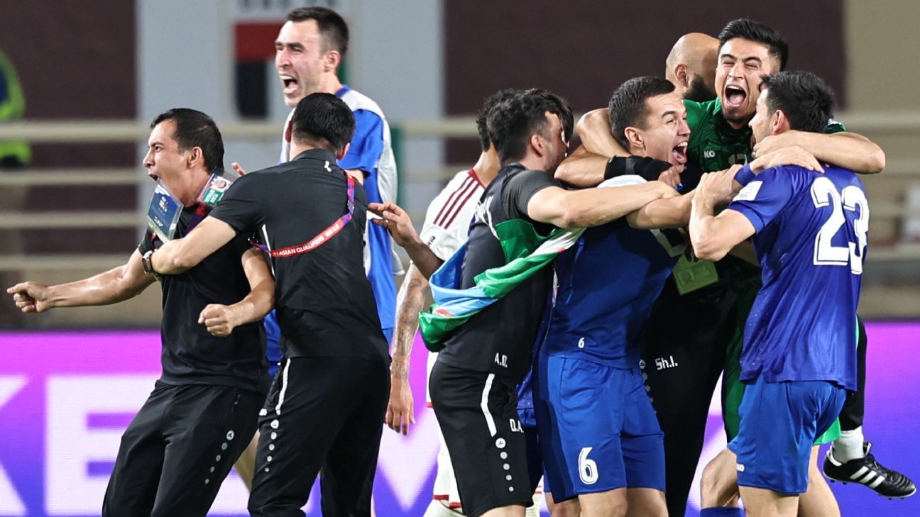 2026 World Cup: Uzbekistan qualify; South Korea and Jordan can today; Australia close
