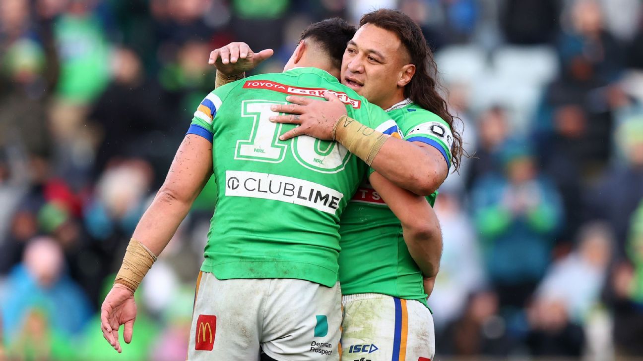 Milestone Papalii double lifts Raiders over Souths