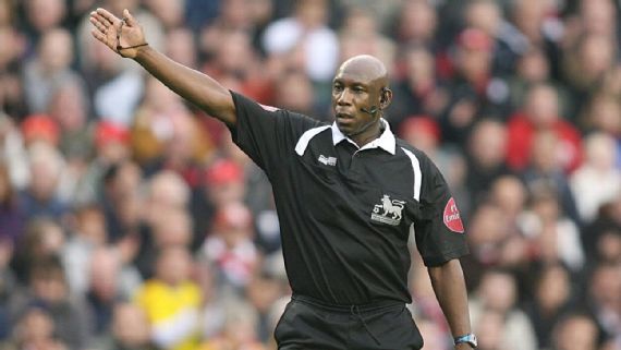 Uriah Rennie, former Premier League referee