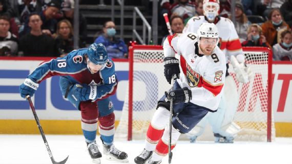 Сэм Беннетт в форме Флориды Пантерз