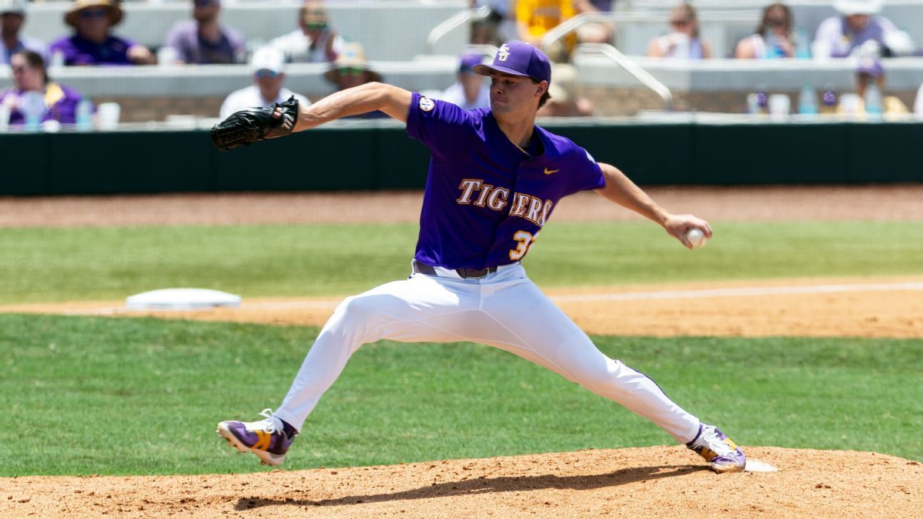 Ranking the top MLB draft prospects in the 2025 Men’s College World Series