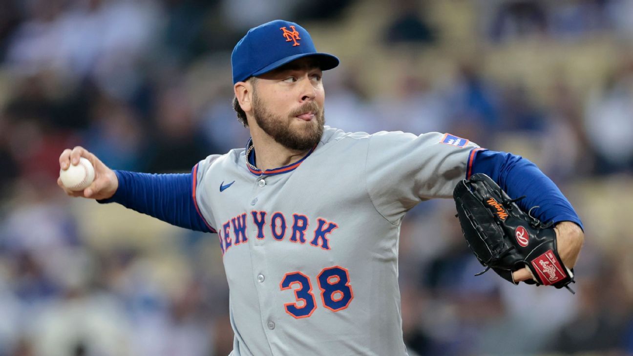 Mets lose RHP Megill (elbow) for at least a month